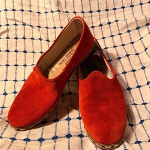 Men’s 44 Saffron Suede Sabah Slip-On Shoes